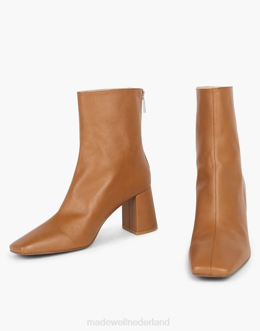 schoenen zwart ZVH61628 Madewell opzettelijk blanco laars met tabatha-hak vrouwen