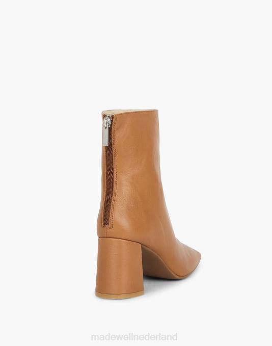 schoenen zwart ZVH61628 Madewell opzettelijk blanco laars met tabatha-hak vrouwen