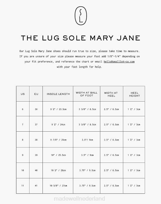 schoenen zwart ZVH62224 Madewell veel lug-zool mary jane schoen vrouwen