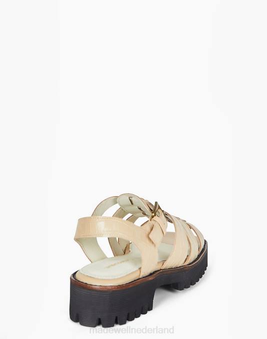 schoenen beige ZVH61675 Madewell opzettelijk blanco haddie vrouwen