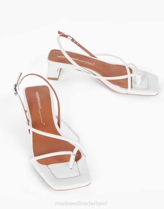 schoenen wit ZVH61680 Madewell opzettelijk blanco fifi vrouwen