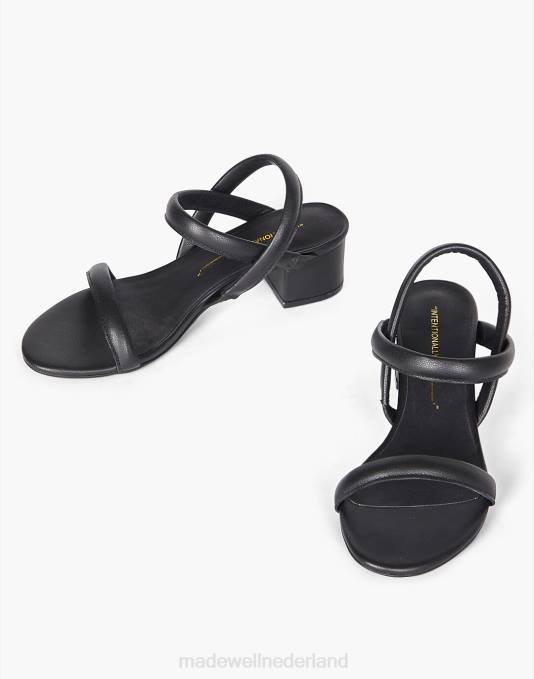 schoenen zwart ZVH61663 Madewell opzettelijk blanco kimi vrouwen