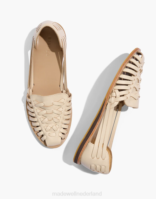 schoenen amandel ZVH62039 Madewell Nisolo huarache sandaal vrouwen