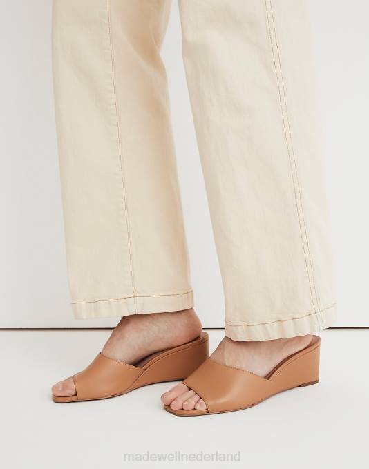 schoenen amberbruin ZVH62587 Madewell de parelwigmuilezel vrouwen