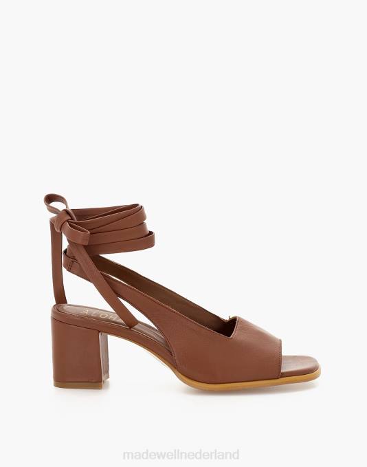 schoenen bruin ZVH62738 Madewell Alohas leren lille sandalen vrouwen