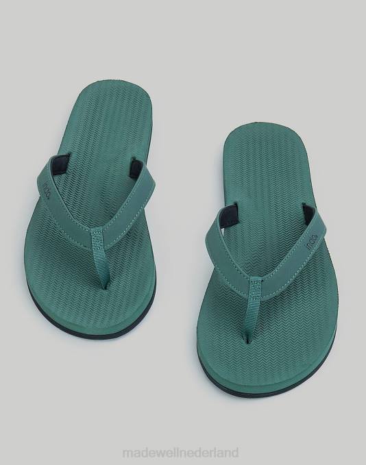 schoenen bruinen ZVH61613 Madewell Slippers met binnenzool vrouwen