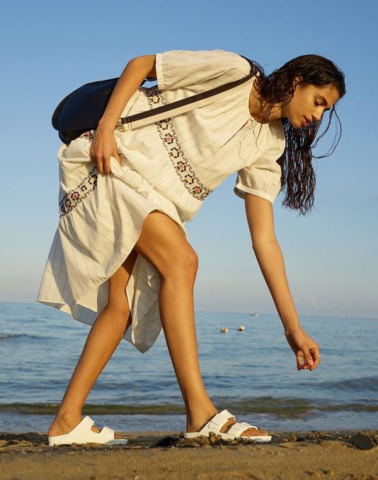 schoenen echt zwart ZVH61268 Madewell Birkenstock Arizona Eva-sandalen vrouwen
