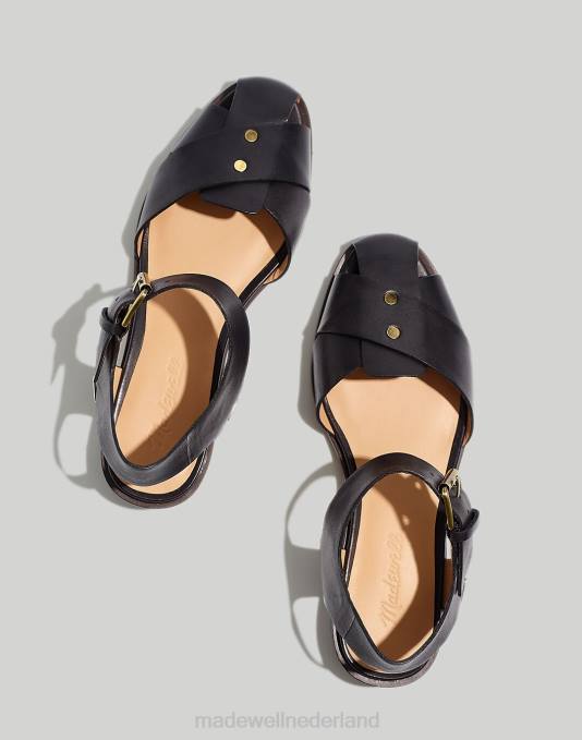 schoenen echt zwart ZVH62706 Madewell de ira-sandaal vrouwen