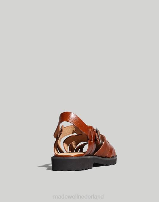 schoenen gedroogde esdoorn ZVH62586 Madewell de cari visserssandaal vrouwen