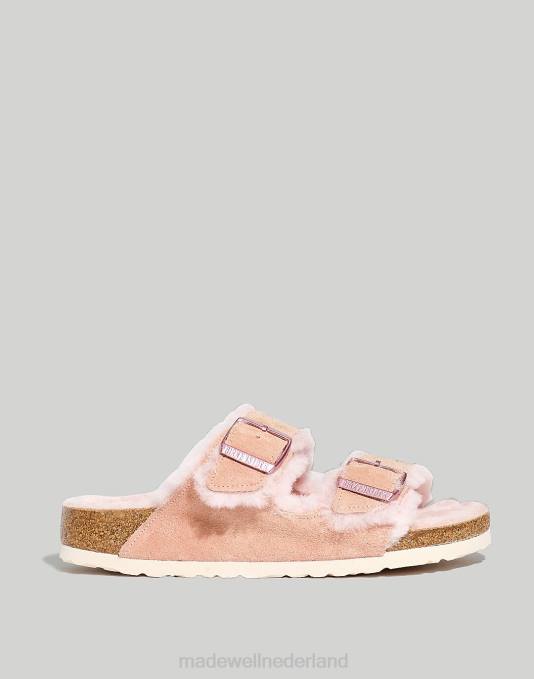 schoenen licht roos ZVH61278 Madewell Birkenstock suède Arizona sandalen vrouwen