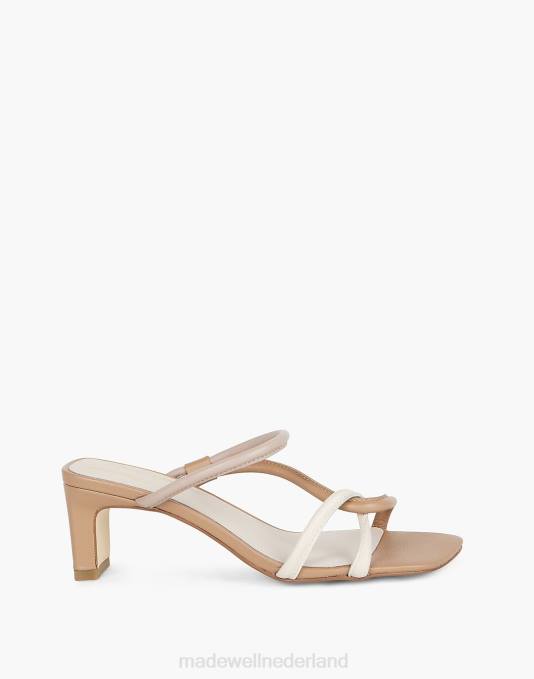 schoenen marine peri multi ZVH61670 Madewell opzettelijk blanco wilgensandalen in kleicombo vrouwen
