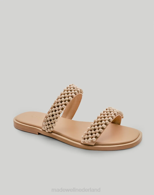 schoenen natuurlijk ZVH61715 Madewell kaanas siki slide-sandaal met dubbele band vrouwen