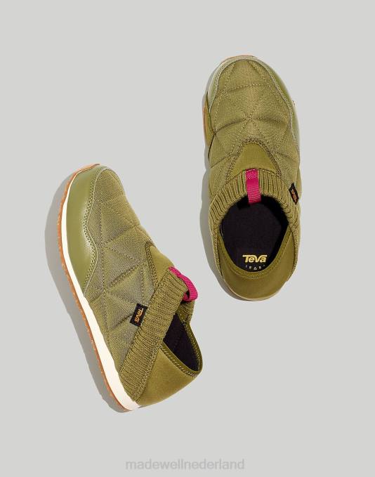 schoenen olijf ZVH62769 Madewell Teva gerecyclede nylon schoenen vrouwen