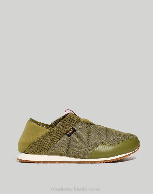 schoenen olijf ZVH62769 Madewell Teva gerecyclede nylon schoenen vrouwen