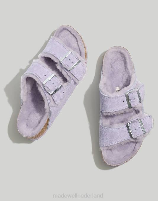 schoenen paars mistsuède ZVH61281 Madewell Birkenstock suède Arizona sandalen vrouwen