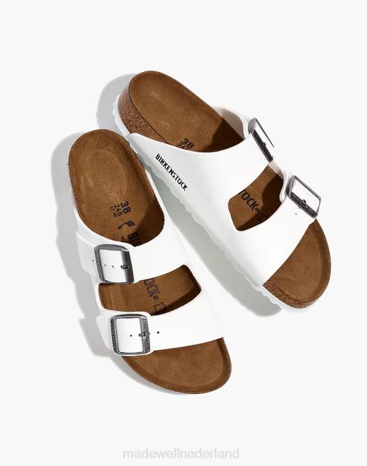 schoenen wit ZVH62759 Madewell Birkenstock Arizona sandalen van birko-flor vrouwen