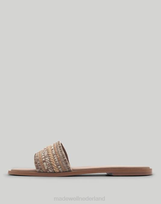 schoenen zwart ZVH61703 Madewell kaanas limon slide sandaal vrouwen