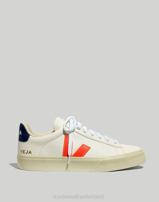 schoenen extra witte matcha ZVH62383 Madewell Veja Campo-sneakers van leer vrouwen