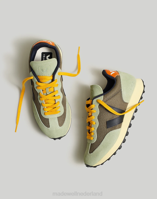 schoenen kaki zwart ZVH62375 Madewell Veja Rio Branco sneakers vrouwen