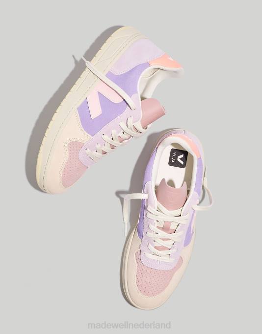 schoenen multico-lavende ZVH62380 Madewell Veja suède v-10 sneakers vrouwen