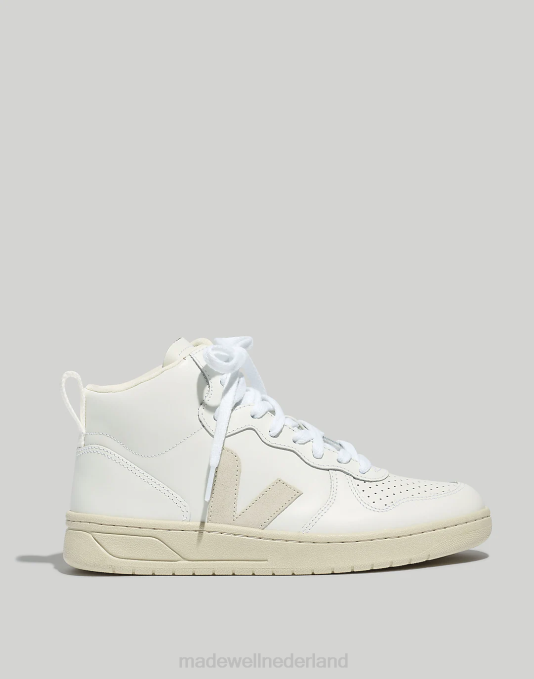 schoenen multico-perzik ZVH62783 Madewell veja v-15 hoge sneakers vrouwen