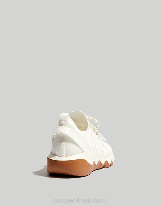 schoenen oogje wit multi ZVH62771 Madewell veldgebreide sneakers vrouwen