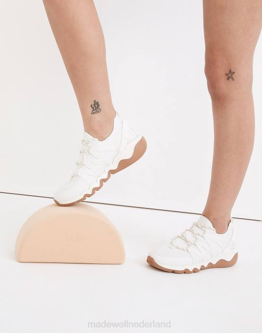 schoenen oogje wit multi ZVH62771 Madewell veldgebreide sneakers vrouwen
