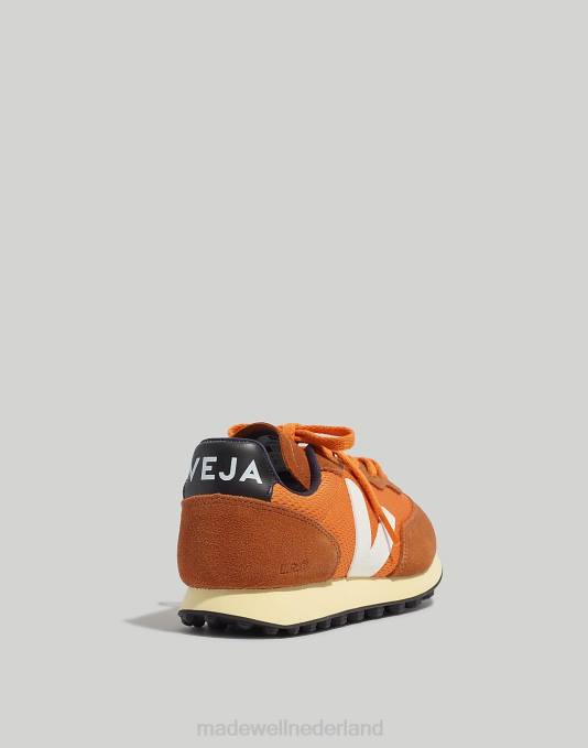 schoenen pompoen wit ZVH62389 Madewell Veja Rio Branco sneakers vrouwen