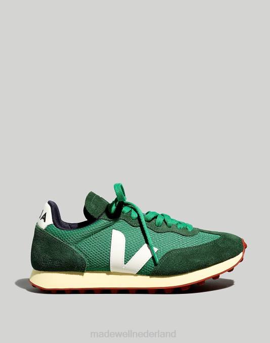 schoenen smaragd wit ZVH62390 Madewell Veja Rio Branco sneakers vrouwen