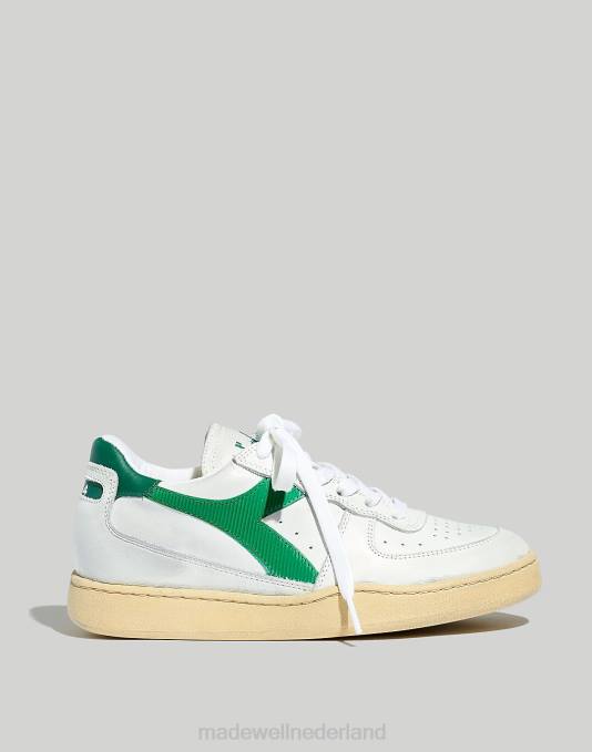 schoenen wit/groengroen ZVH62785 Madewell diadora mi basket lo gebruikte sneakers vrouwen