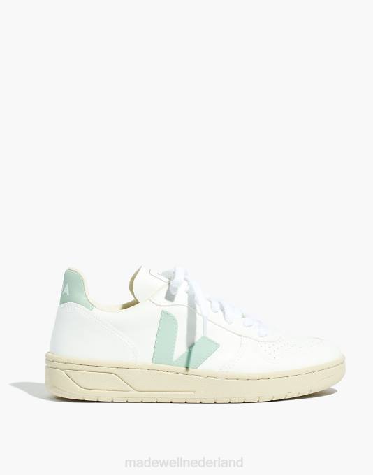 schoenen witte roos-fluo ZVH62781 Madewell veja veganistisch leren v-10 sneakers vrouwen