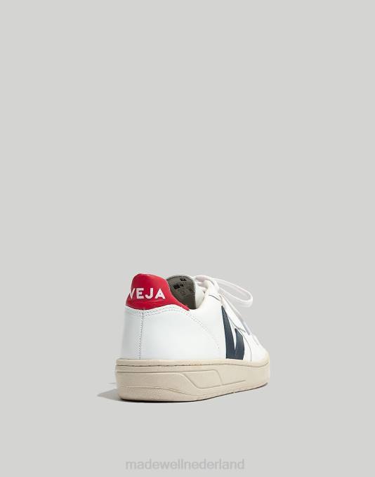 schoenen witte zonperzik ZVH62371 Madewell veja v-10 sneakers in colorblock vrouwen