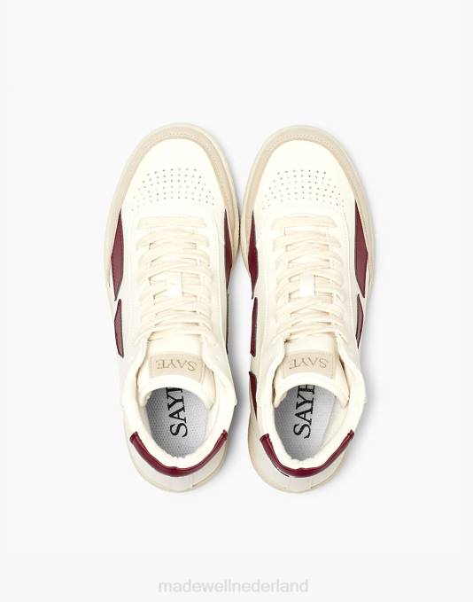 schoenen zwart ZVH62207 Madewell Saye vegan modelo '89 hoge sneakers vrouwen