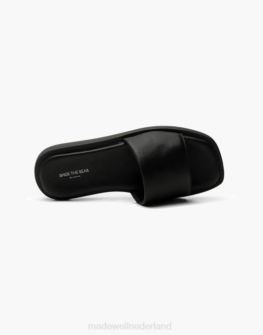 schoenen zwart ZVH62220 Madewell schoen de beer krista muilezel vrouwen
