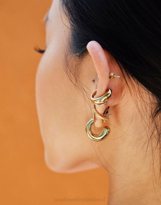 verzameling goud ZVH62261 Madewell Soko dikke dashhoepels vrouwen