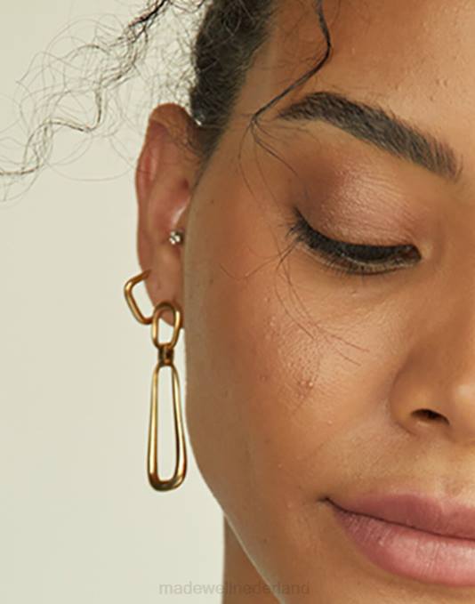 verzameling goud ZVH62271 Madewell Soko Laini mini-hoepels vrouwen