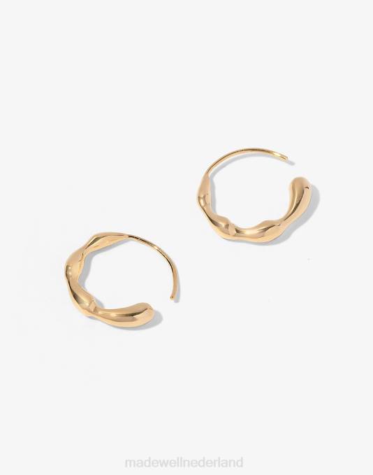 verzameling goud ZVH62273 Madewell Soko Moto mini-hoepels vrouwen